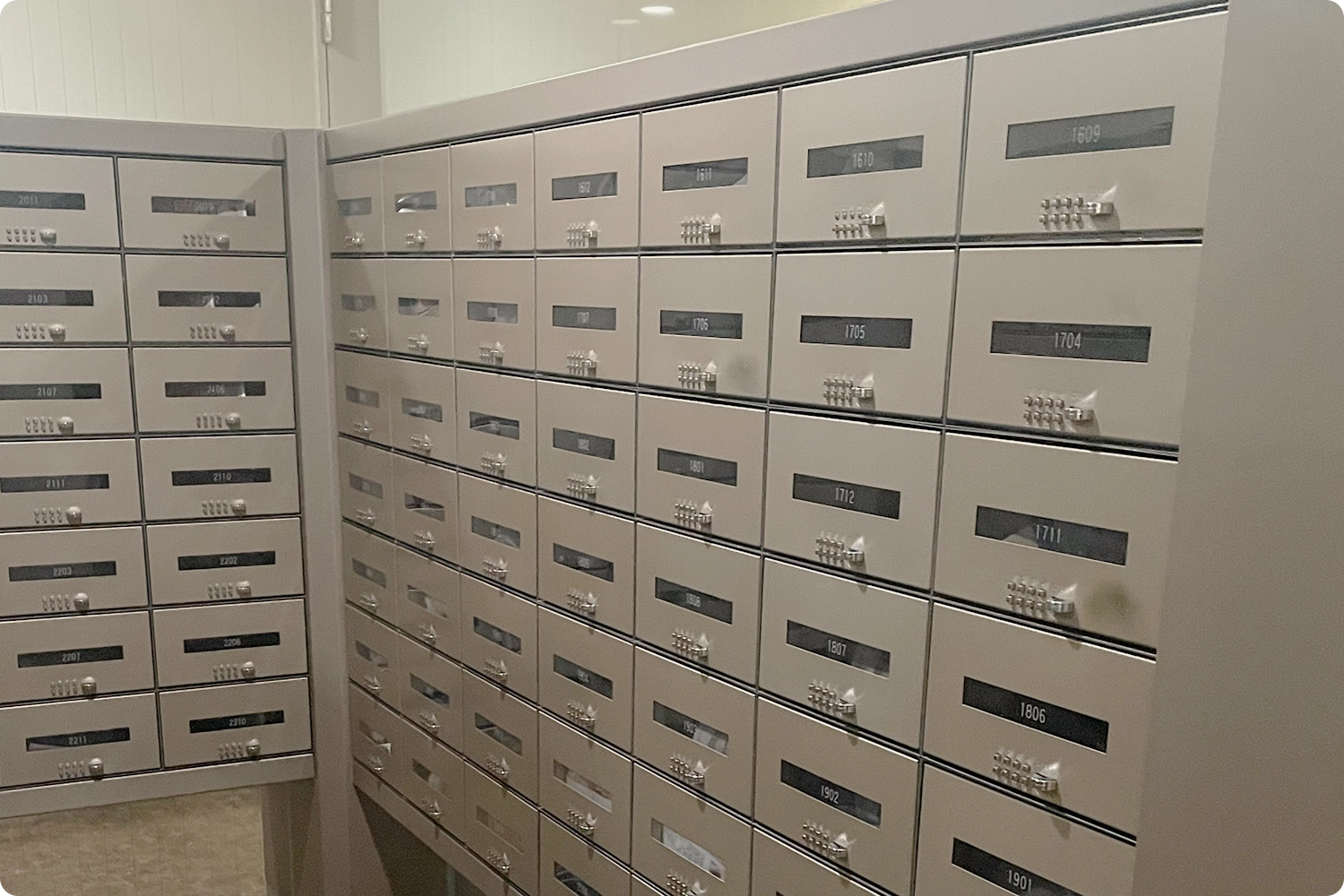 周辺へのチラシ配布